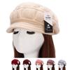 Knitted Woolen Cap Women Ladies Beret Winter Warm Baggy Beanie Crochet Hat Ski Cap