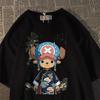 One Piece Chopper Anime Manga T-Shirt Tee Undershirt Short Sleeve Polyester