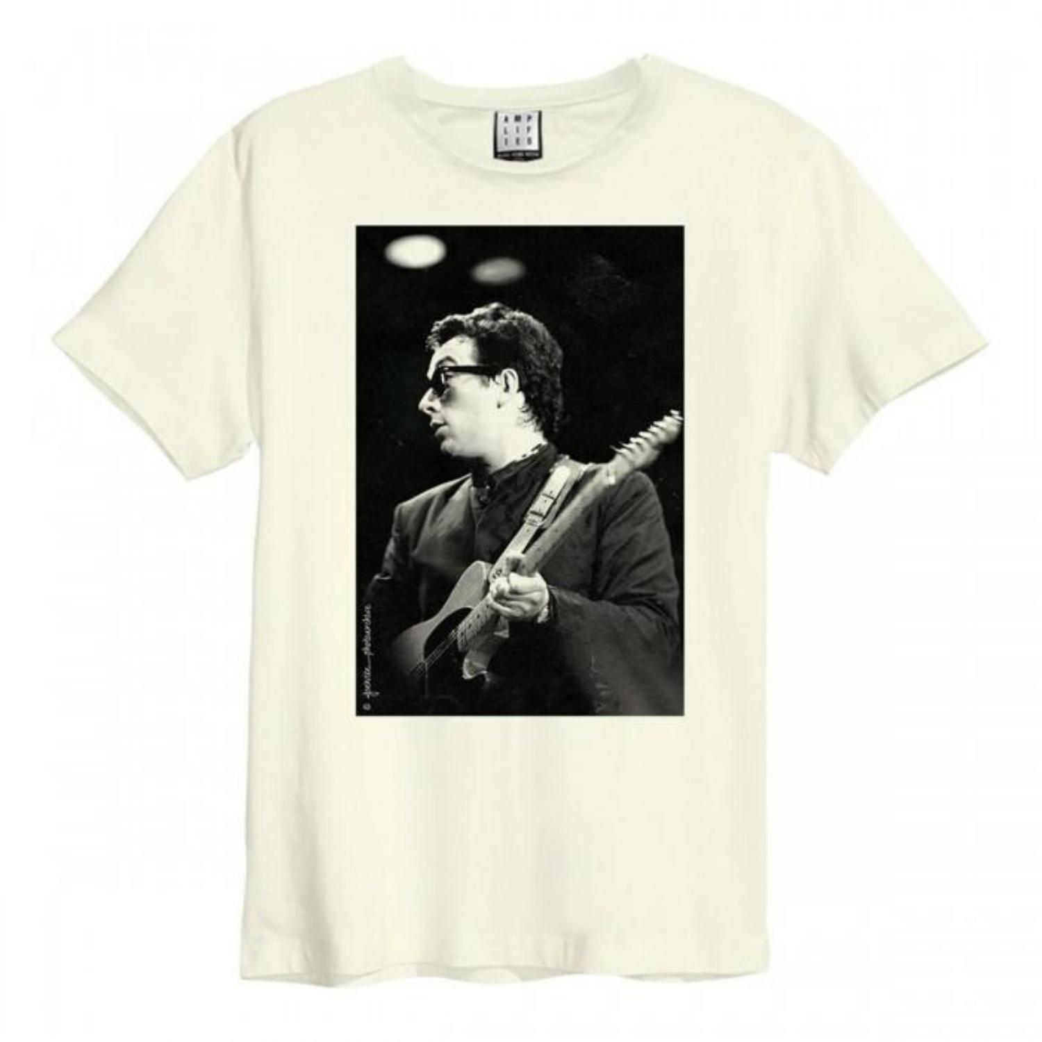 Amplified Unisex Adult Joe Wise Elvis Costello T-Shirt S
