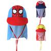 Kid Swimming Cap Cartoon UV Protection Neck Flap Fishing Sun Hat for 2-10 Years Boy Girl