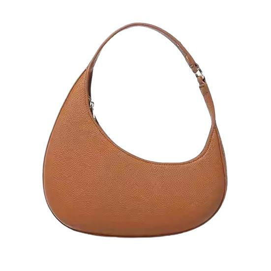 

Женская сумка подмышку через плечо, сумка-полумесяц неправильной формы, сумка-тоут на молнии, вечерняя сумка для работы, вечеринки, свидания, мероприятий коричневый