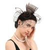 Vintage Mesh Flower Hairband Hair Accessory For Bride Parties With Bendable Band And Comfortable Headbands Design