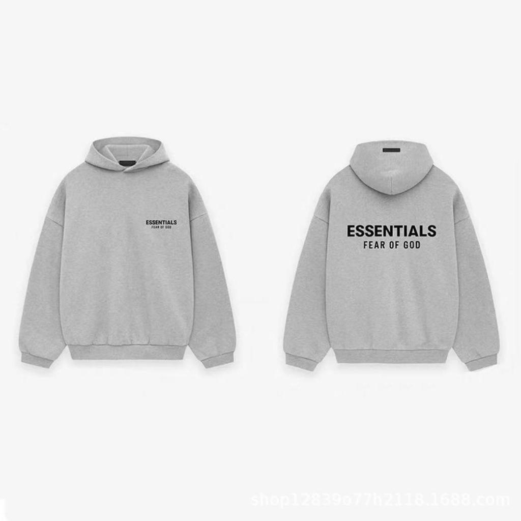 Auf Lager Saison 9 HERBST24 Schwerer Hoodie mit einfachem Aufdruck