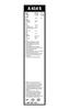 BOSCH A414S Flat Wiper Blade for Imported Aero Twin Models Cars, Only, 650/400mm