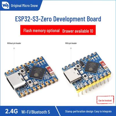 ESP32-S3 Mini Dev Board: Dual-core 240MHz CPU with Wi-Fi & Bluetooth 5.