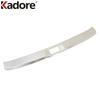 For Toyota Highlander 2014-2016 2017 2018  Steel Car Rear Trunk Bumper Cover Trim Tailgate Door Sill Plate Guard Accessories