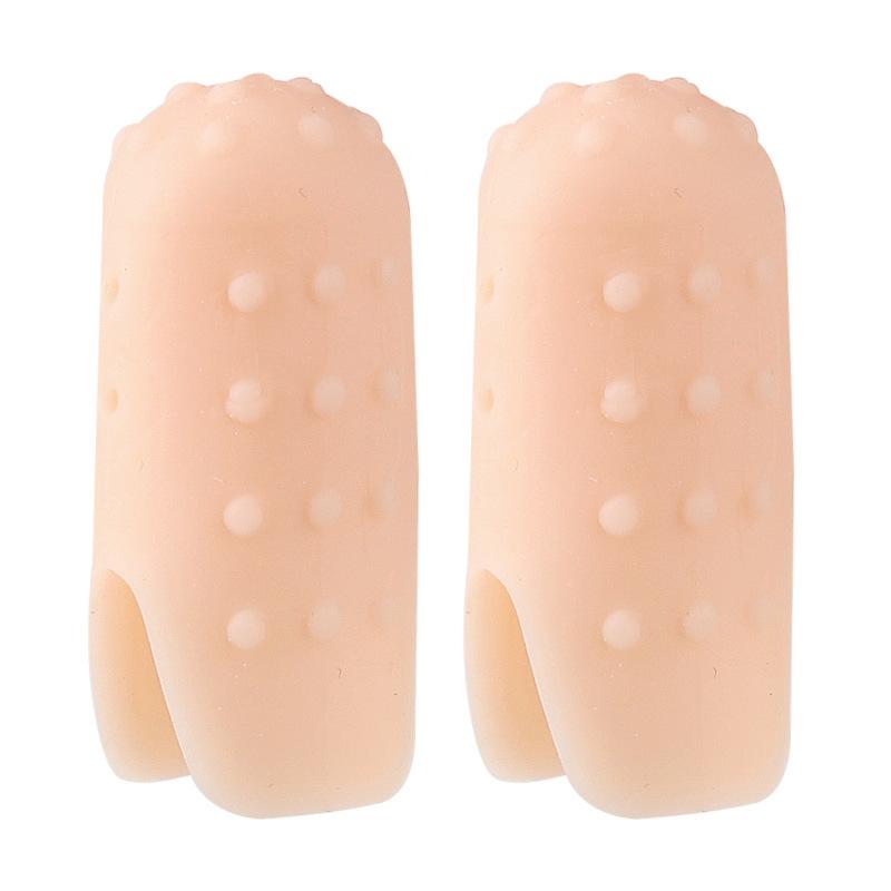 

1 пара гелевых колпачков для ухода за ногами с отверстиями – протекторы для пальцев ног и больших пальцев от мозолей, натоптышей и боли при бурсите телесный