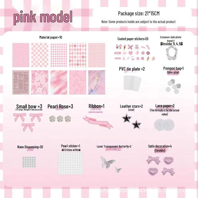 Yuxian DIY Ita Bag Kit Vol. 2 - Ins Style Accessories for Handmade Decoration