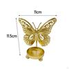 Butterfly Candle Holder Decorative Tealight Cup Candlestick for Home Table Christmas Party