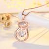 Sterling Silver Smart Fox Necklace - Korean Style Clavicle Design, Perfect Valentine's Day Gift for Women