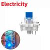 50pcs Fashion Dustproof Blue Push-button Replacement Keyboard Keycap Parts Keychain Decompression Button DIY Keyring Accessories