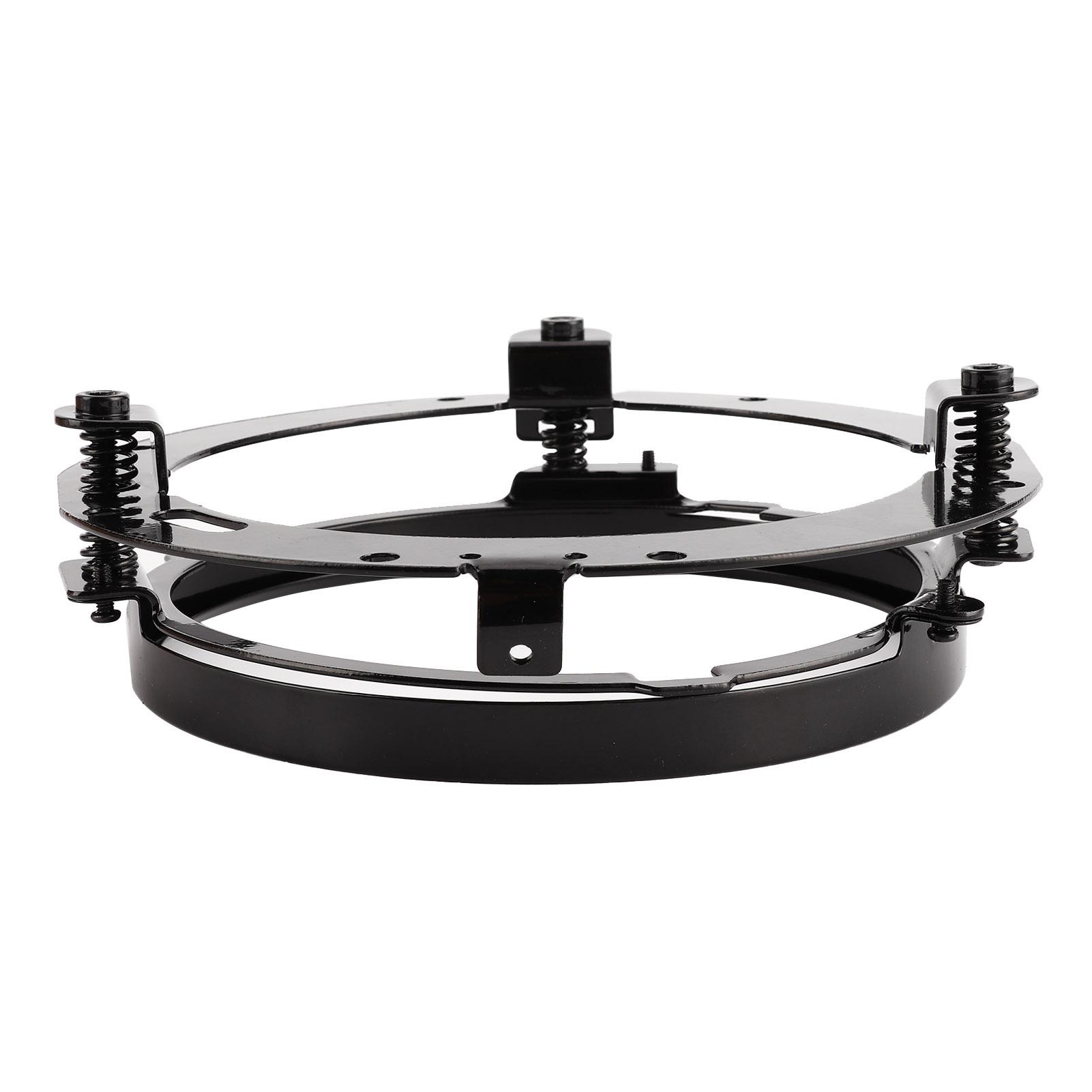 

Headlight Mount Bracket Front Light Round Holder Fixing Base 7in Fit for Jeep Wrangler JK чёрный