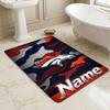 Custom Denver Broncos Camo Area Rug Living Room Nonslip Soft Carpet For Bedroom Game Playroom Sofa Office Home Decor Doormat Christmas Gift C10340
