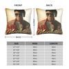 Mj Michael Jackson Pillowcase Printing Polyester Cushion Cover Decorations Pillow Case Cover Chair Square 18''