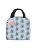 Merry Christmas Insulated Lunch Bag Bubu and Dudu Anime Women Kids Cooler  Thermal Portable  Box Ice Pack Tote