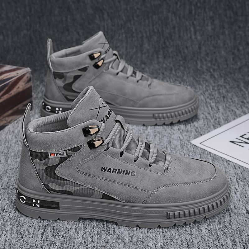 Martin Stiefel Herbst High-Top Retro Kampfstiefel Outdoor Bergsteigen Wüsten Arbeitsschutz