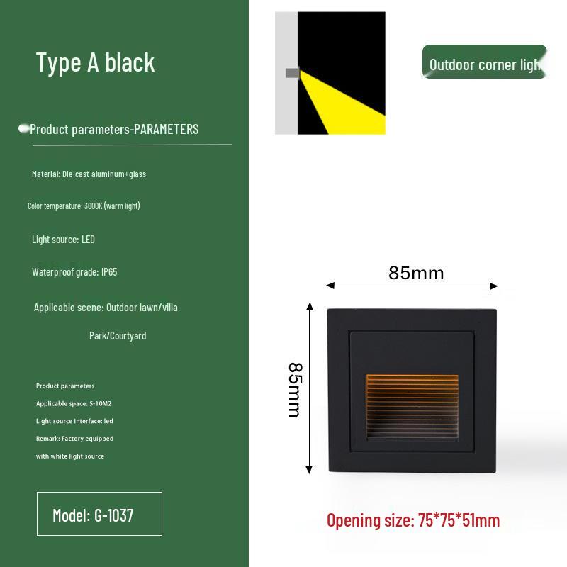 

Водонепроницаемый светодиодный настенный светильник для вилл и садов