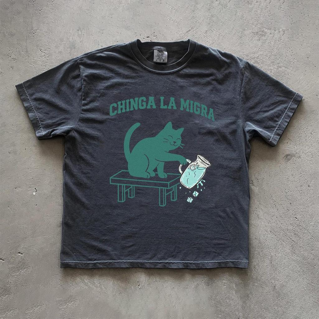 Chinga La Migra Shirt, Abolish Ice, Latino Protest Tee