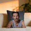 Benedict Cumberbatch Cushion Cover Cozy Velvet Throw PillowSoft Warm Cushion For Sofa  Bed