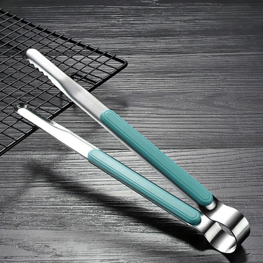 

Ледяной тонг Стейк Тонг Нержавеющая сталь Барбекю Щипцы для кухни Барбекю Приготовление щипцов Еда Клип