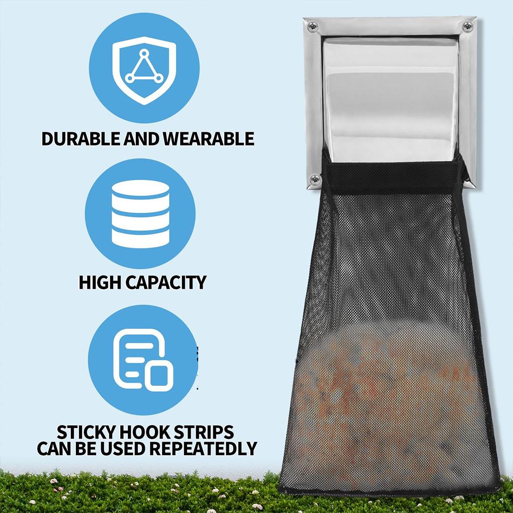 Lint Collector bag For Dryer 3PCS Dryer Vent Lint Dust Bag Duct Cover With Adhesive Strips Cleaning Bags For Indoor Apartment