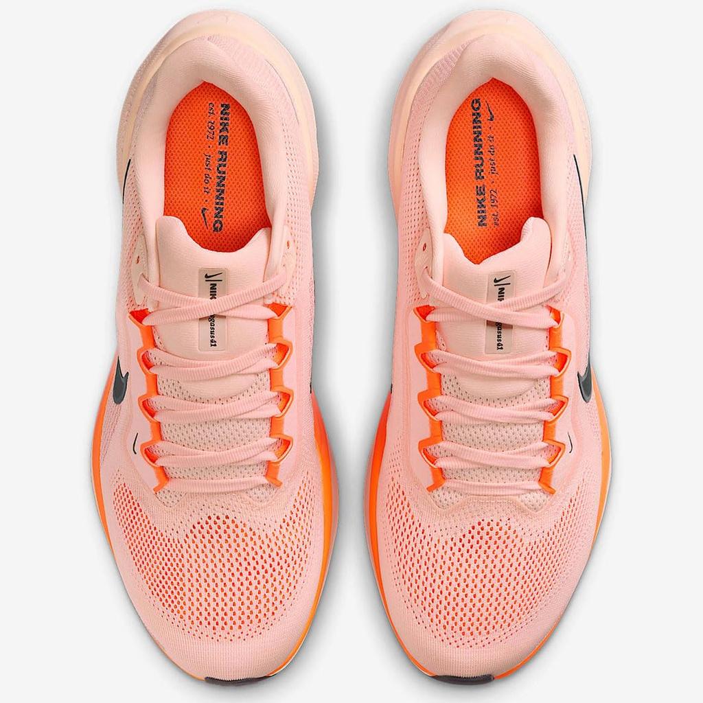 Nike Pegasus 41 Crimson Iron Size Tint/Washed Coral/Total Orange/Grid FD2722-801 25.5cm