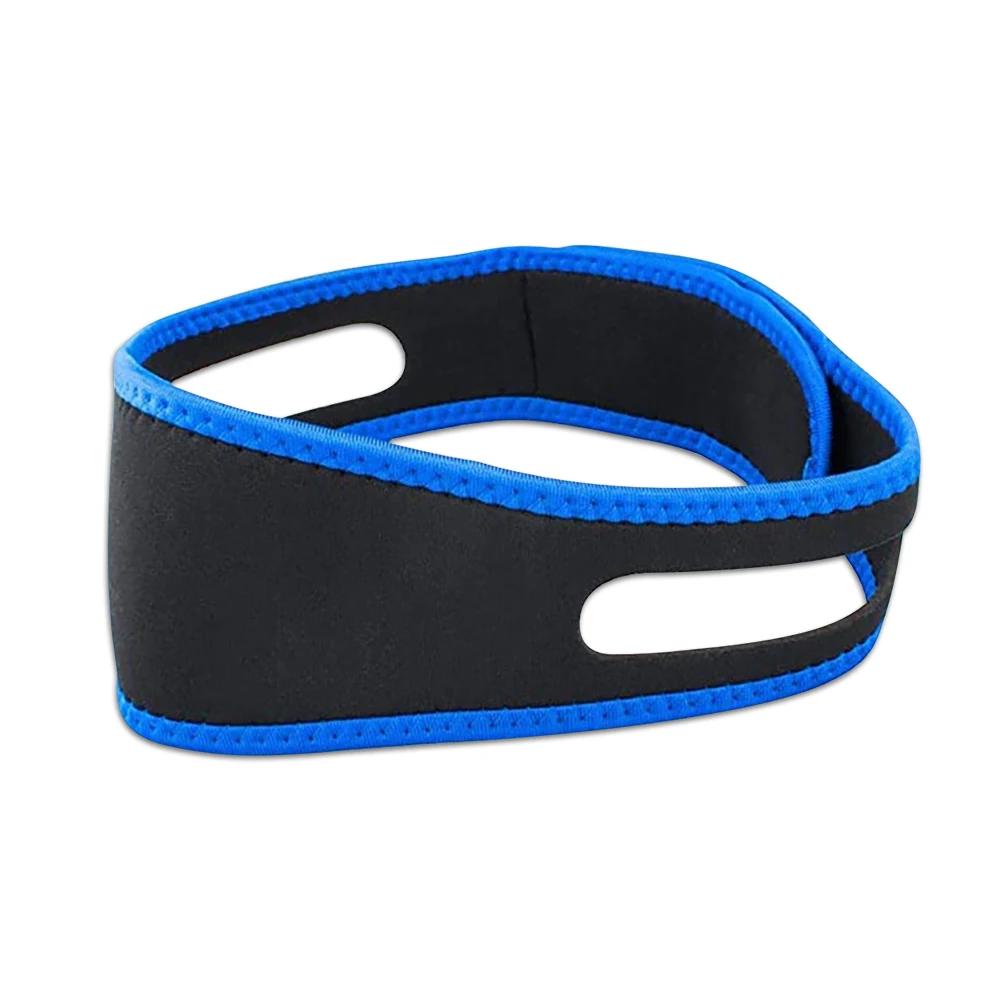 Anti Snore Stop Snoring Chin Strap Belt Anti Apnea Jaw Solution Sleep Support Apnea Belt Mouth Guard for Better Breath Tool