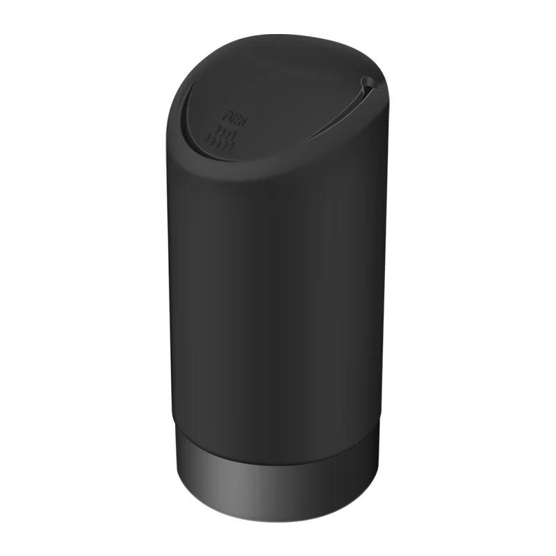 

Автомобильный мусорный бак, автомобильный мусорный бак, силиконовый чехол для пыли, держатель, мусорное ведро, автоорганайзер, ящик для хранения, автомобильный аксессуар 300ML чёрный