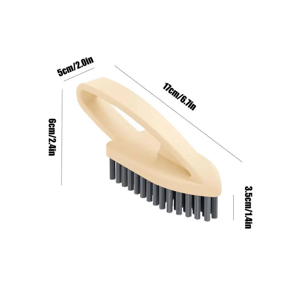 

Щетка для стирки обуви с длинной ручкой, подвесная, многофункциональный инструмент для уборки дома, прочный пластик, мягкая щетина для одежды, обуви