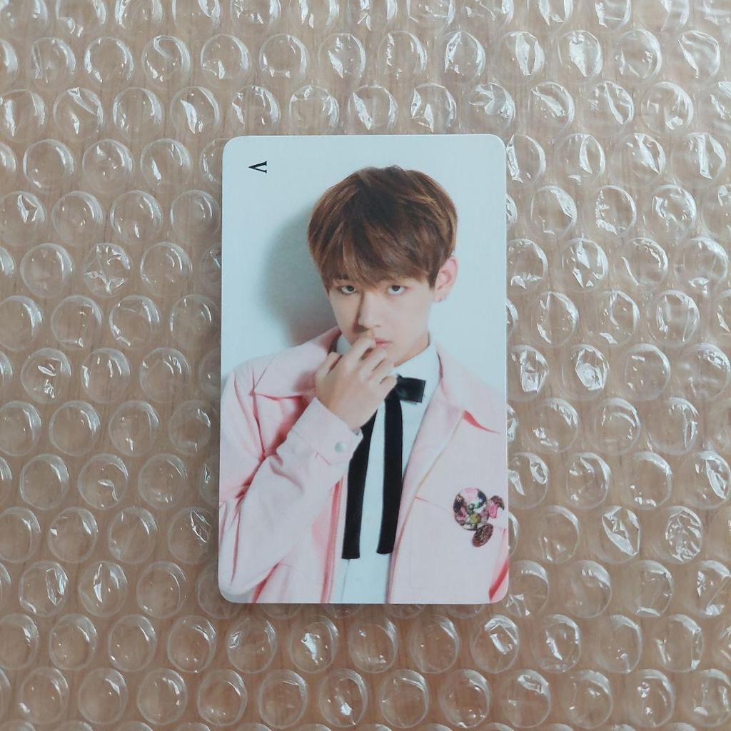 [USED] BTS I NEED U Venue-Exclusive Calendar Trading Card V Official