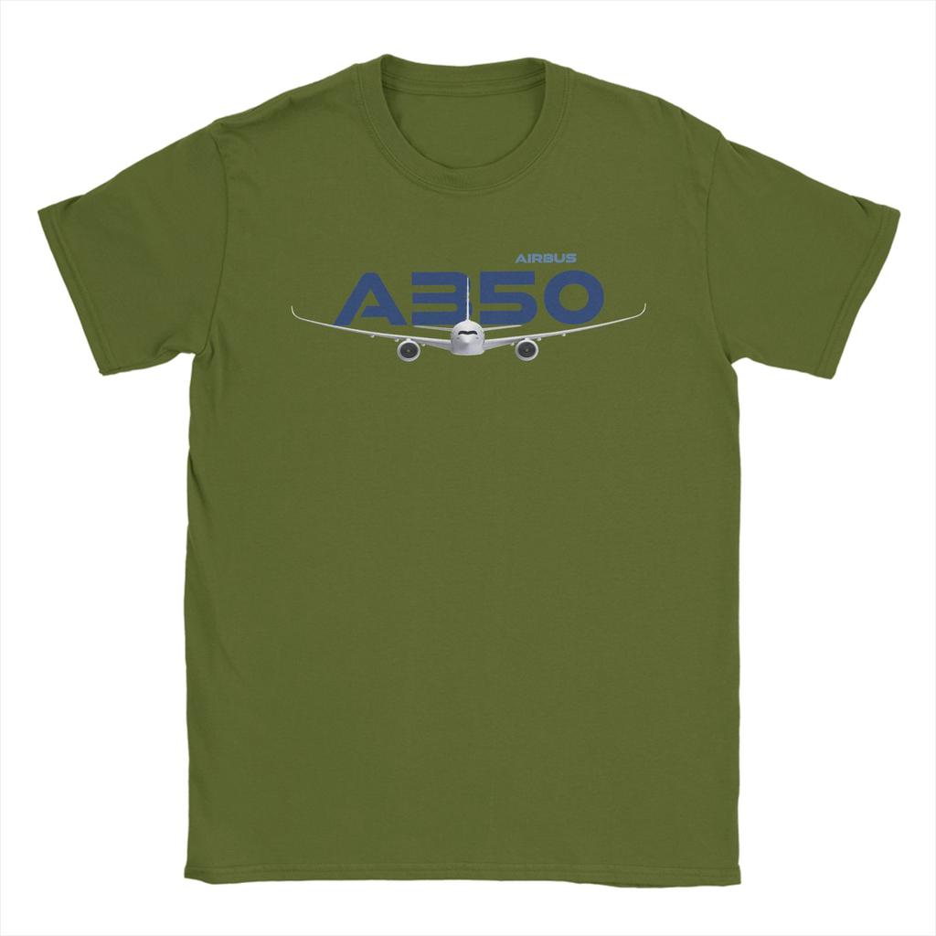 Unisexs Airbus A T Shirts Cotton Clothing Vintage Short Sleeve Crew Neck Tee Shirt Plus Size TShirt