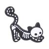 Cutee Black Cat Enamel Pins Cartoon Kitten Void Loading Kawaii Animal Brooches Lapel Backpack Badge Jewelry Gifts for Friends