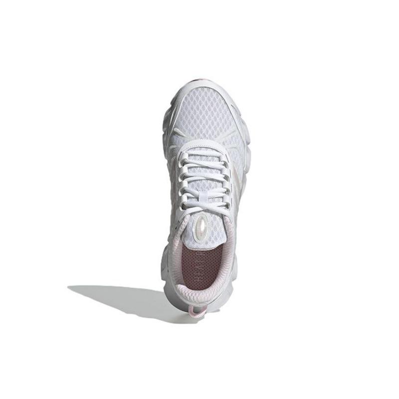 adidas Tessuto Confortevole Climacool Antiscivolo Resistente all'Usura Traspirante Leggero Basse Sneakers Casual da Corsa Donna Rosa Bianco HP7718