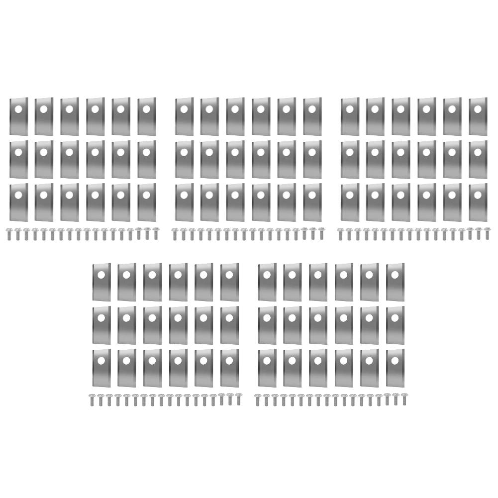 18/36/54/90PCS Blades Replacement Lawn Mower Parts Stainless Steel Mower Cutter Blade for Worx Landroid Lawn Mowers