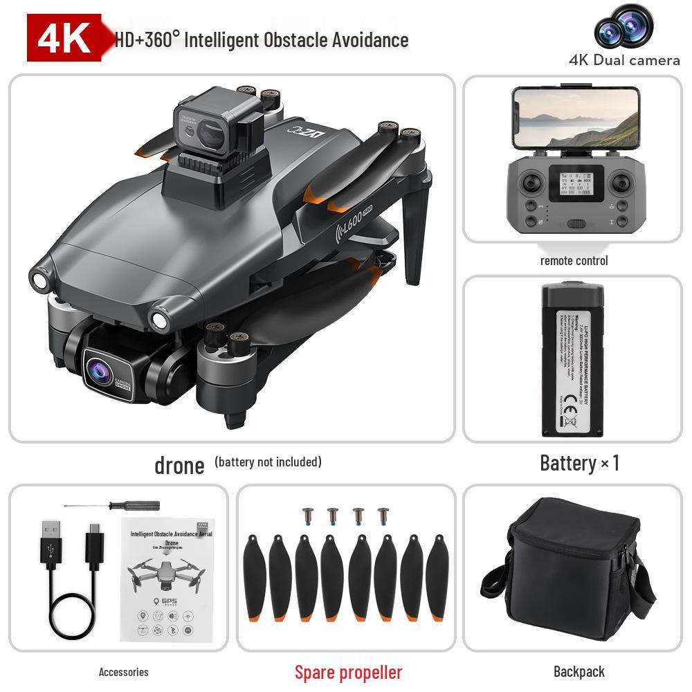 L600PRO HD Camera GPS Drone: Foldable Brushless Quad with 5G Remote & Auto Return