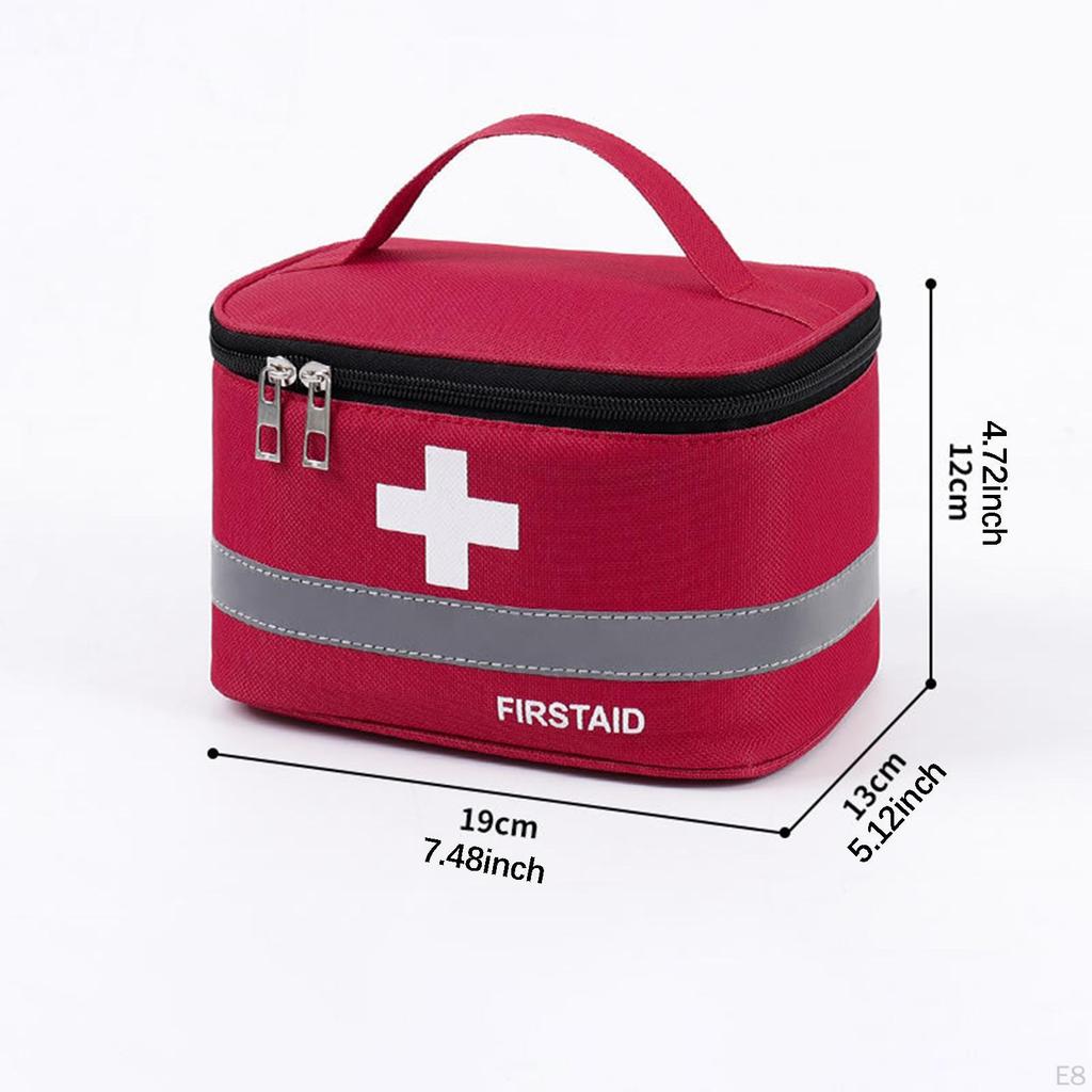 First Aid Bag Emergency Storage Pouch Portable Professional with Handle Organizer Medical for