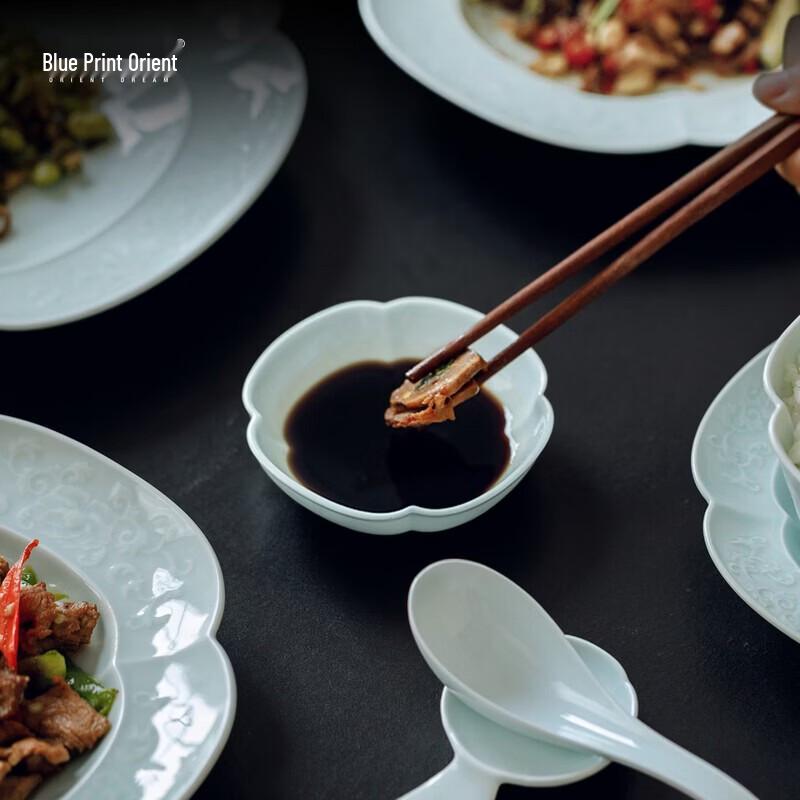 Lanyin Oriental Jingdezhen Ceramic Dining Bowl