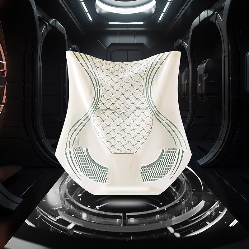 

Трусики с высокой талией, подтягивающие бедра и убирающие живот, высокоэластичные треугольные женские трусики XL слоновая кость