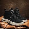 Fashion Men Hiking Boots Fashionable Desert Boots New Comfortable and Non Slip Thick Soled High Top Versatile Work Boots Bota Masculina