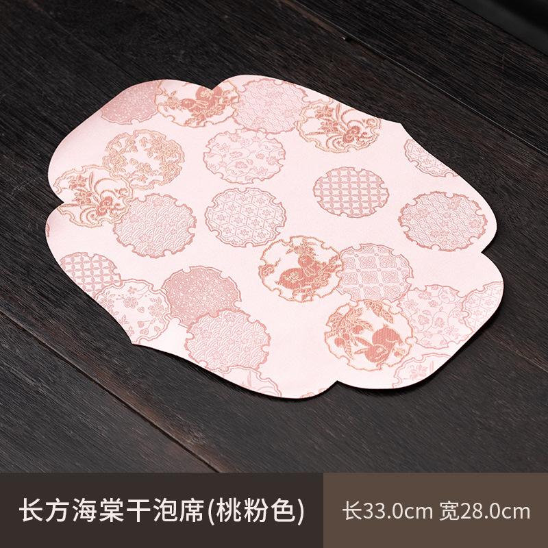 New Chinese Style Tea Mat Retro Table Cloth Towel Brocade Waterproof Anti-scalding Absorbent Tea Table Mat Teapot Teacup Mat