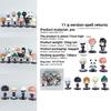Jujutsu Kaisen Pvc Figure Set With 11 Chibi Characters For Anime Enthusiasts And Collectors