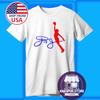 Dr. J Julius Erving Basketball Men's White Size S-5XL