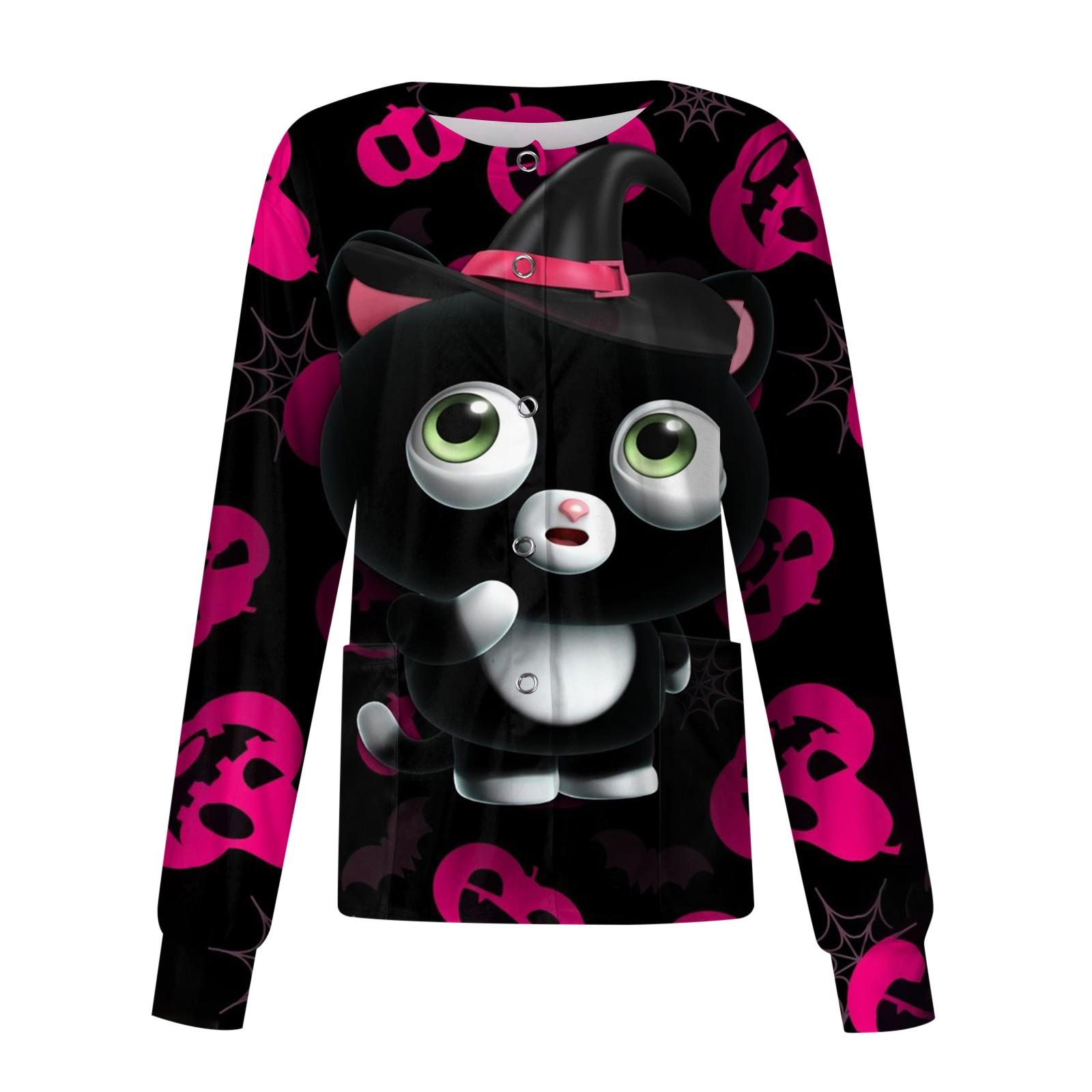 

Женский однобортный защитный комбинезон с воротником-стойкой и длинным рукавом с карманом для работы на Хэллоуин, кардиган, куртка, топ XXXXXL