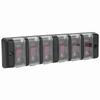16A 6 Gang Rocker Switch Panel Circuit Breaker Overload Protector for Car Boat SUV OffRoad Vehicles