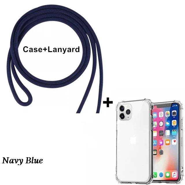 Crossbody Strap Cord Case for Samsung Galaxy A01 A72 A73 A12 A31 A41 A51 A71 A10 A40 A50 A70 A21S Necklace Funda Lanyard Coque