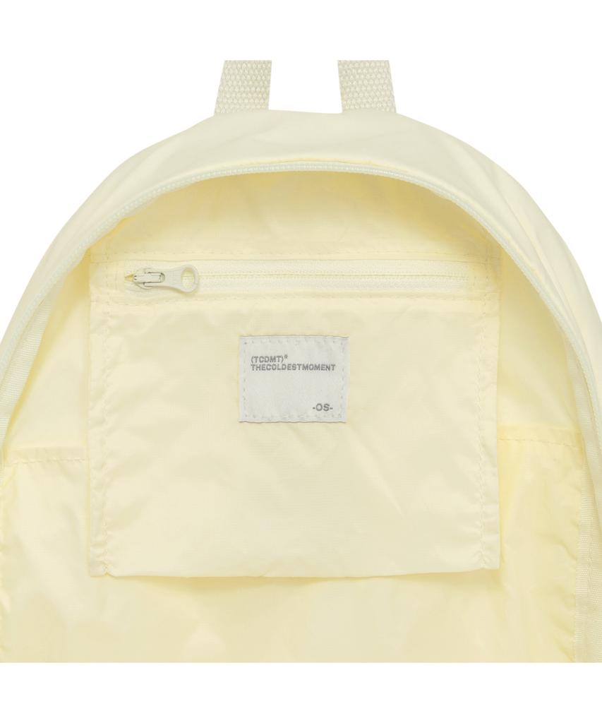 The Coldest Moment Tcm Belt Strap Nylon Backpack (Yellow)