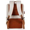 Schoolbag New Simple Business Backpack USB Charging Large Capacity Computer Bag Contrasting Color Commuter Multifunctional Backpack Wholesale