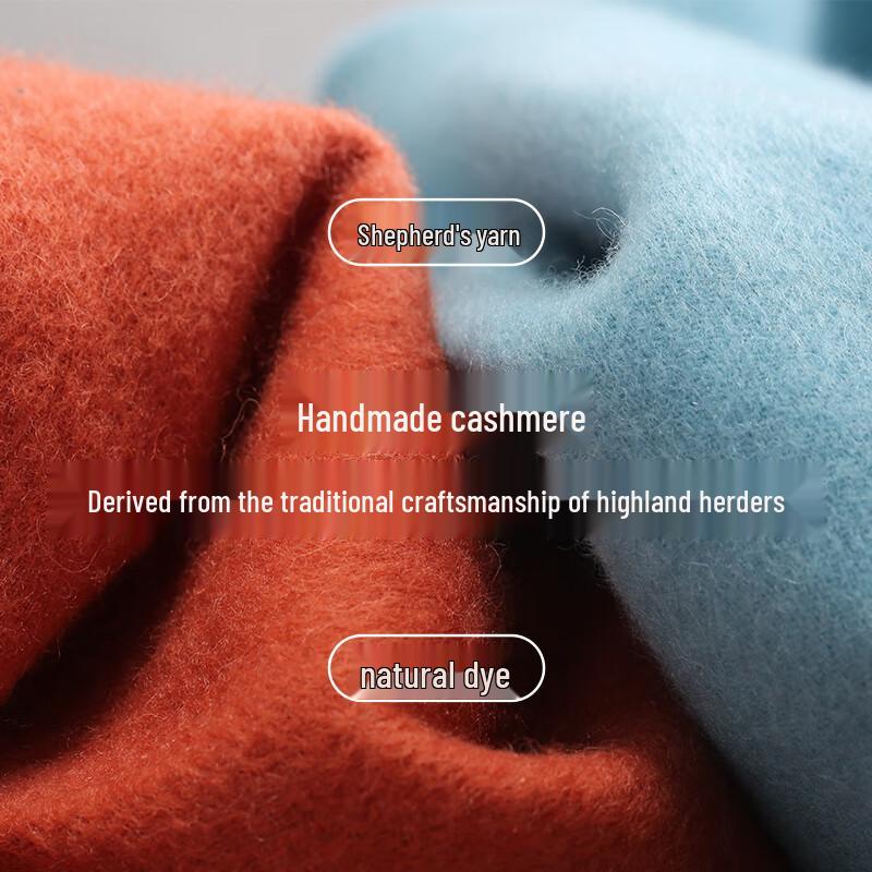 Lingke Women's Solid Cashmere Blend Scarf