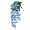 Cascading Hanging Flower Accent, Artificial Silk Wall Decoration 22.8in for Porch Window Entryway and Room Home Display