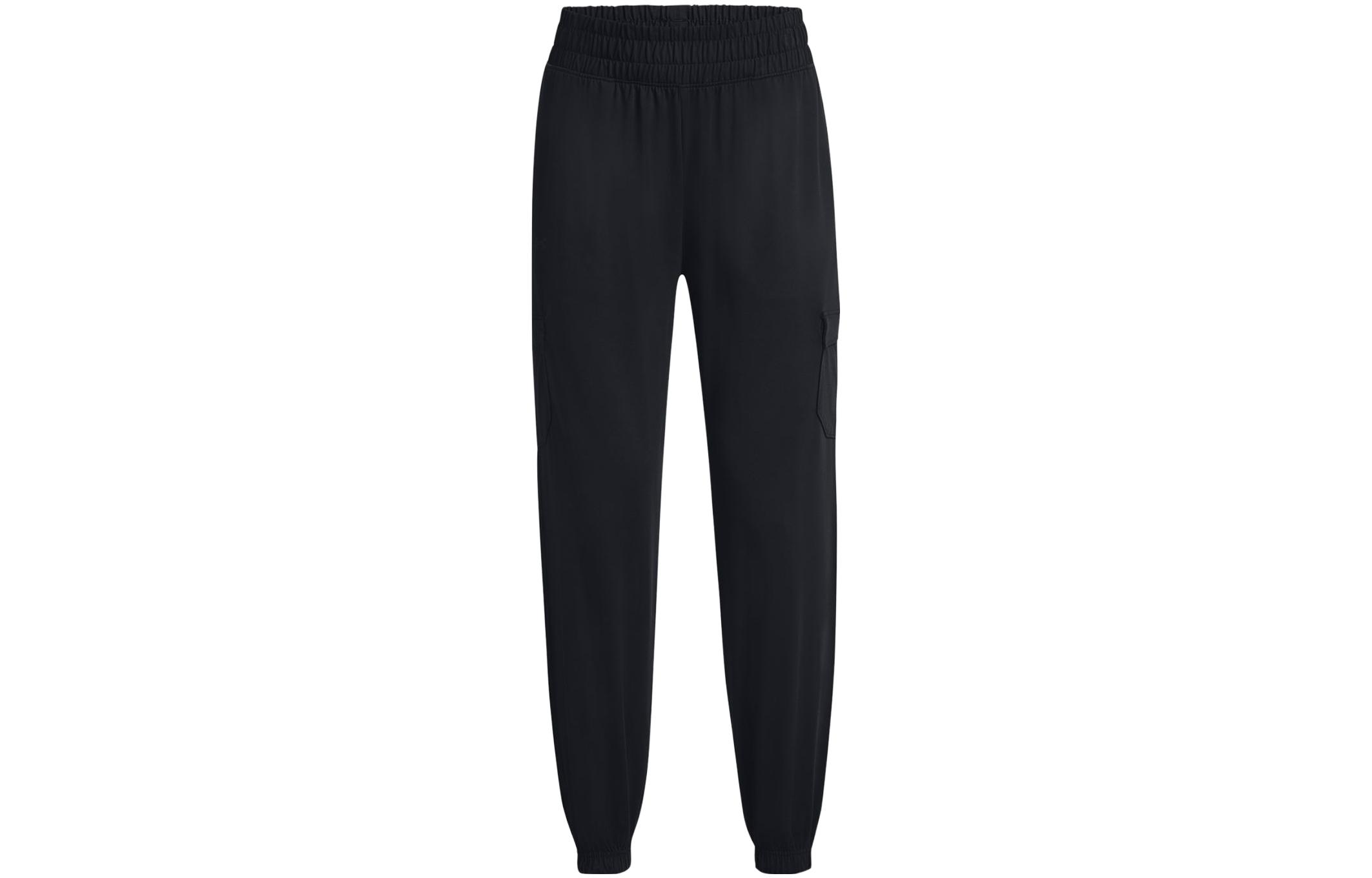 Under Armour Knitted Sweatpants Women s Black Moderate Cuffed Pants 1378651-001 M